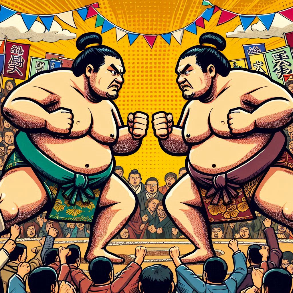 le sumo symbolisait le dépassement de soi