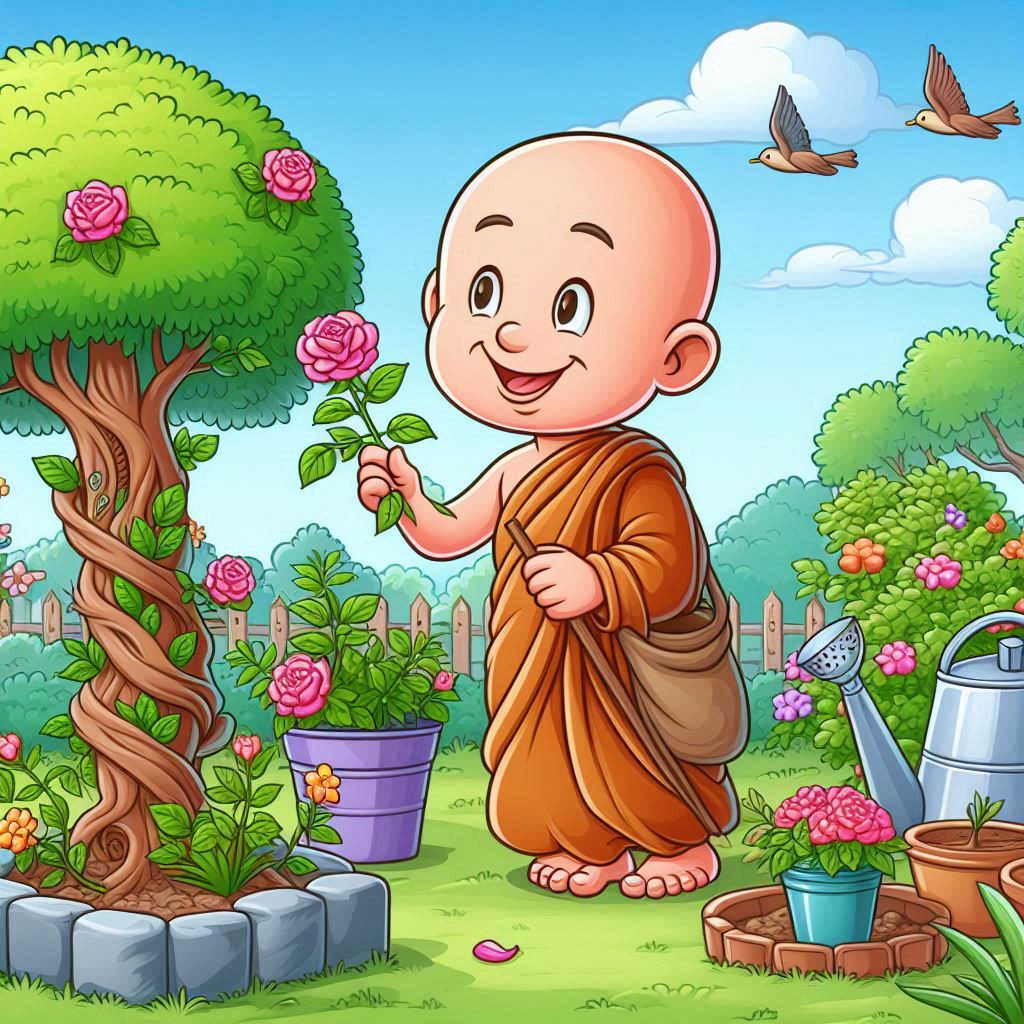 Pour cultiver ce jardin, il devait être attentif à ses pensées