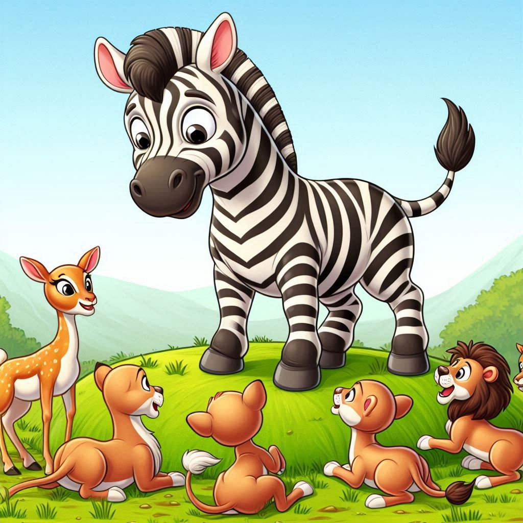 L’Histoire de Zébrio, le Zèbre Différent